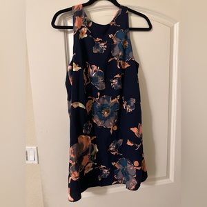Blue flower dress